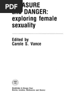 Vance - Carole S. (Ed.) - Pleasure and Danger - Exploring Female ...