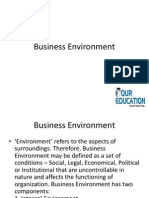 Business Environment