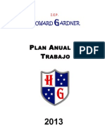 Plan Anual de Trabajo 2013