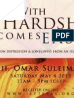Hardship Comes Ease: Depression in Islam by SH Omar Suleiman
