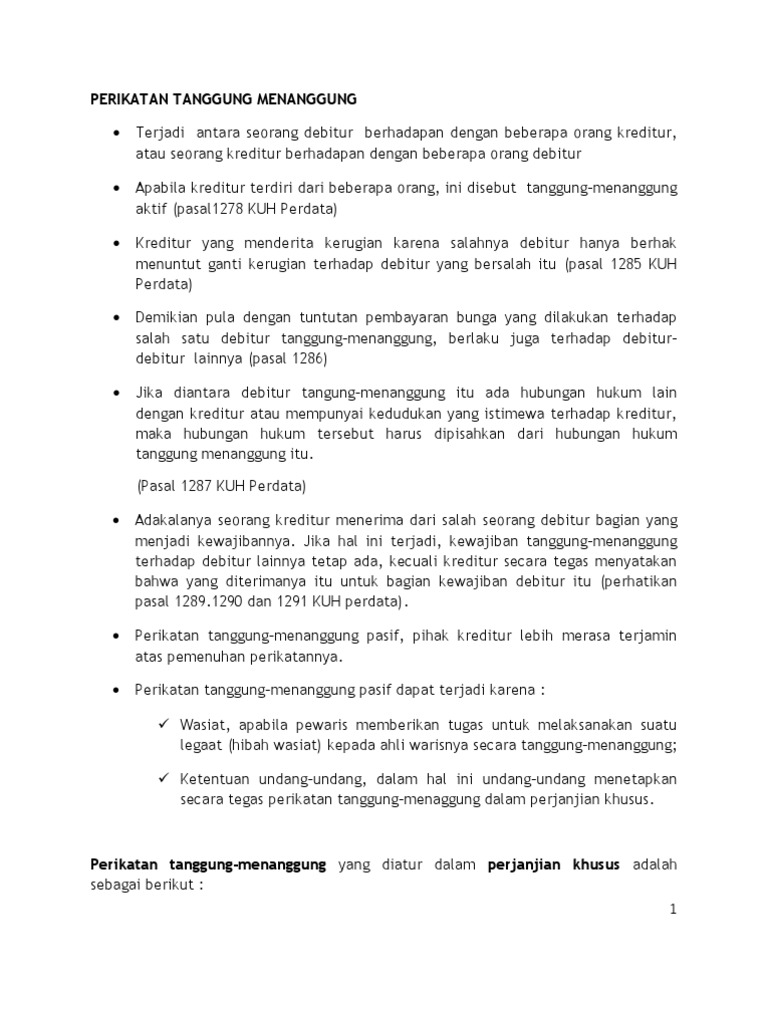 Perikatan Note 2 Pdf