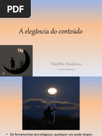 a elegãncia do conteudo