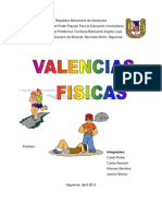 Valencias Fisicas Bs. 60,ºº