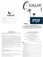 Caloi - Manual CL-204
