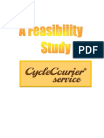 Project Feasibility Study On Cycle Courier Service