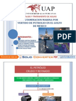 Contaminacion Por Vertido de Petroleo en Mexico