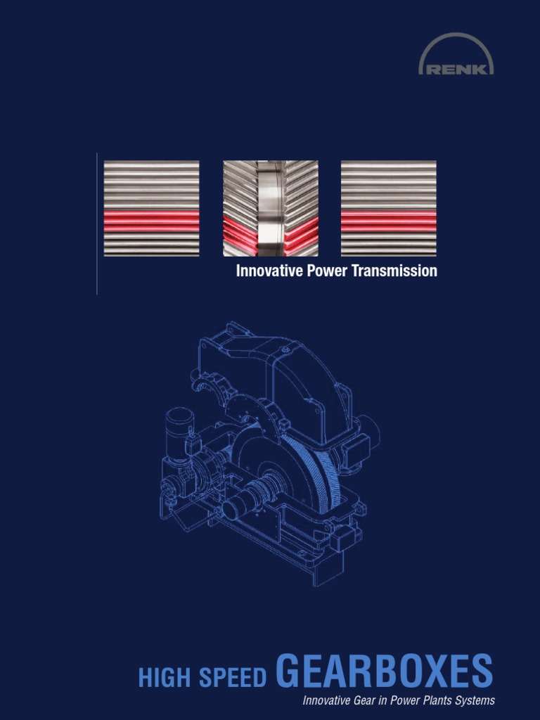 High Speed Gearboxes | PDF | Gear | Transmission (Mechanics)