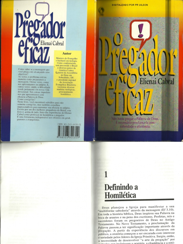 Elienai Cabral: Pregador Eficaz | PDF