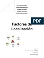 Factores de Localizacion