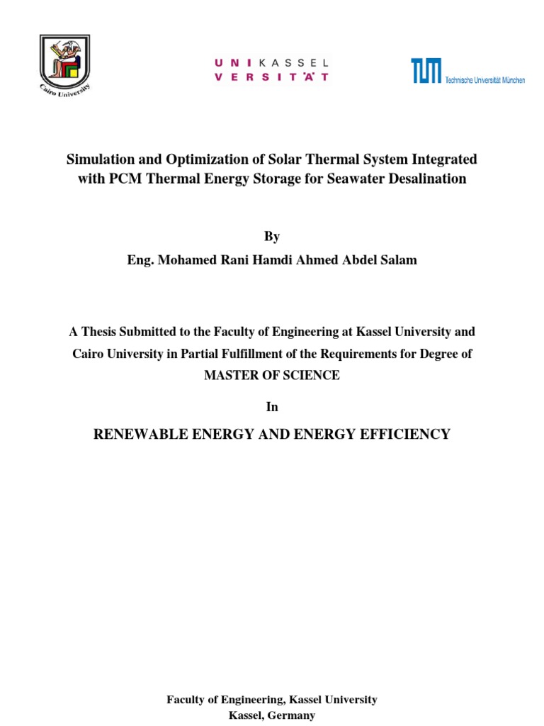 master thesis solar energy