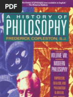 Frederick Copleston - A History of Philosophy, Vol. VIII PDF