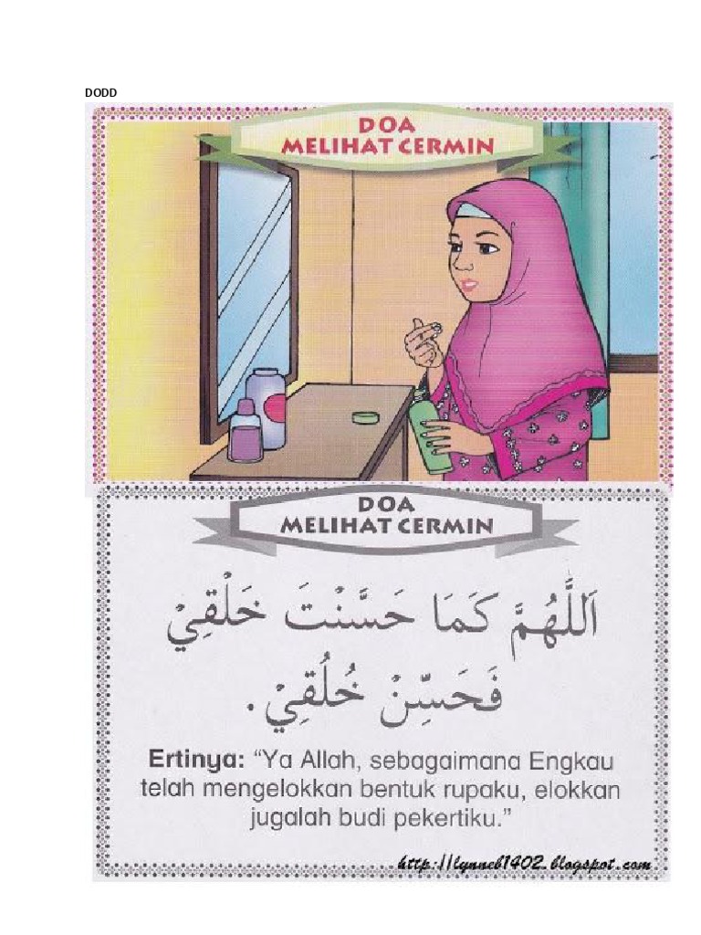 Doa Melihat Cermin Doa Keluar Tandas 2 Pdf