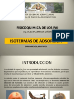 Isotermas de Adsorcion