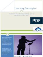 Active Learning Strategies