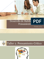 Desarrollo de Habilidades Del Pensamiento-Taller2