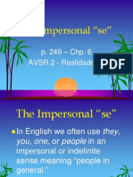 Impersonal Se