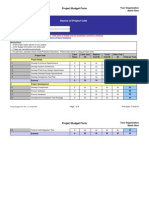 XProject Budget Template