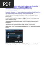 Download Cara Install Canon Picture Style Di Kamera EOS DSLR Anda by Akbar Jangkung SN153704440 doc pdf