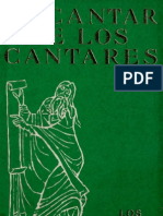 Alonso Schokel, Luis - Cantar de Los Cantares