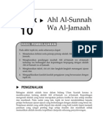Topik 10 Ahl Al Sunnah Wa Al Jamaah