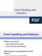 UID - Event Handling and Listeners in Java Swing