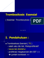 Trombositosis Esensial