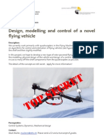 IDSC-RD-MM-12 Design Modelling and Control of A Novel Flying Vehicle SP MT