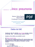 Pneumonia em criança: caso clínico