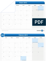 Calendario Del Mes-2013