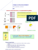 Guia de Trabajo Con Fracciones Unidad 2
