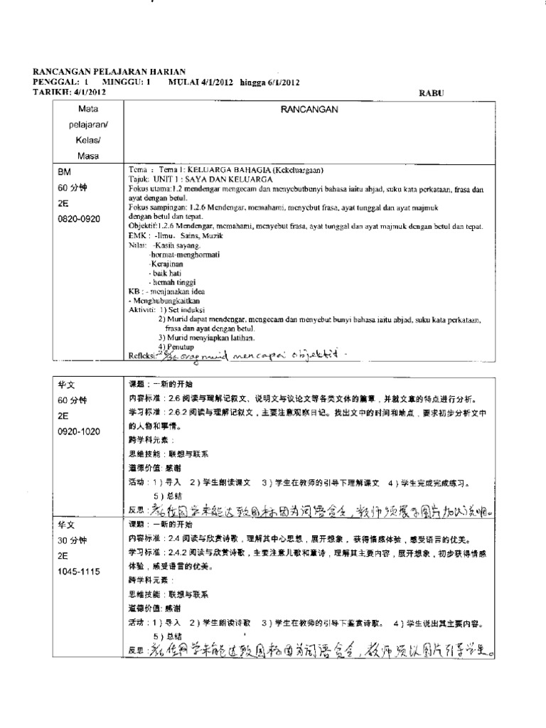 Daily Lesson Plan | PDF