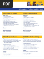Training Modules 2010