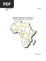 Download Energy Poverty in Africa - The Under-Exploitation of Renewable Energy Sources by stephan_laouadi3213 SN15374291 doc pdf