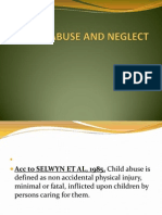 Child Abuse and Neglect