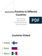 Business Practices in Different Countries(1) (1)