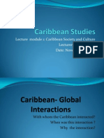 Caribbean - Global Interactions