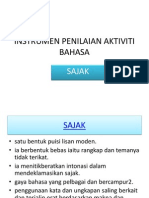 Instrumen Penilaian Aktiviti Bahasa