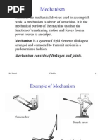 Mechanisms 1