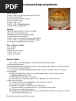 Torta Cremosa de Frango de Liquidificador