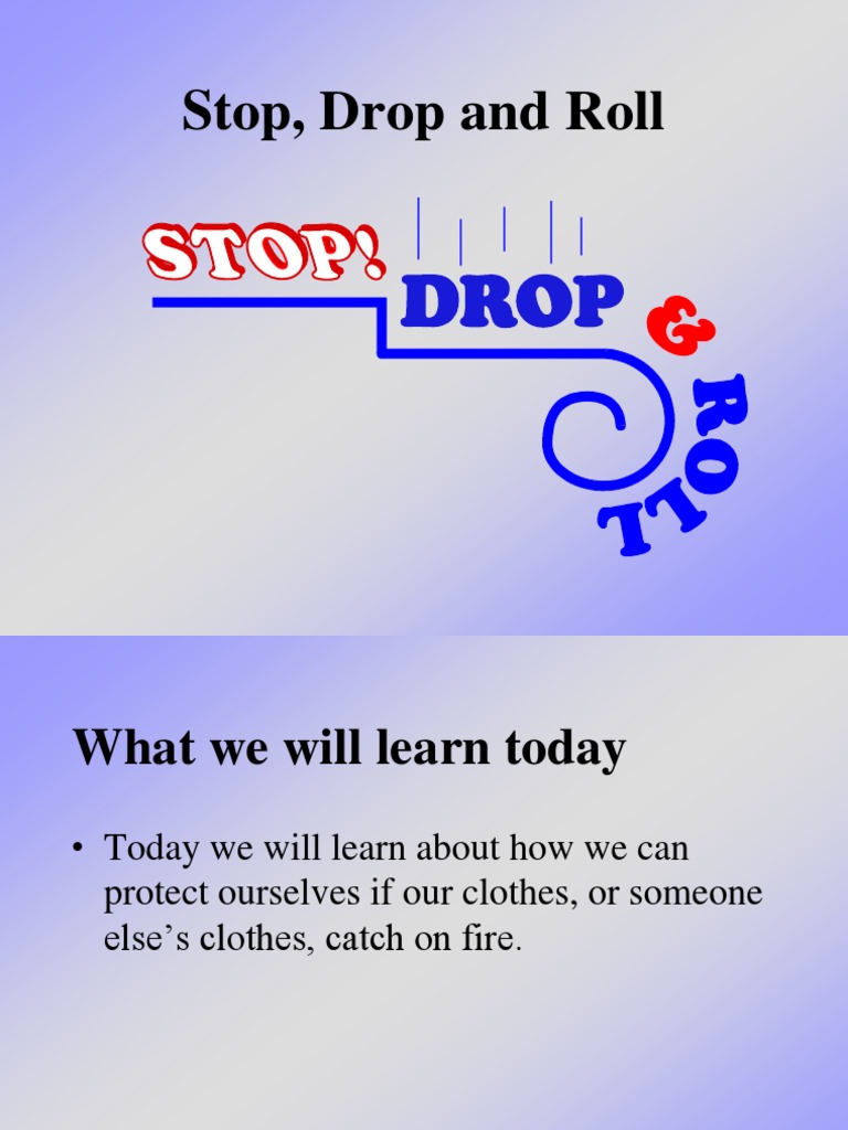 Stop, Drop and Roll | PDF | Self-Improvement