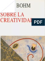 Bohm, David - Sobre La Creatividad