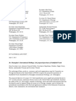 Coalition Letter to CFIUS on Proposed Shuanghui-Smithfield Deal 7-9-13