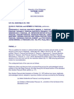 207 SCRA 561 - Pascual vs. Pascual-Bautista March 25, 1992