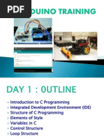 ARDUINO TRAINING - Day 1