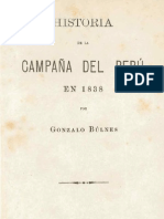 Historia de La Campaña Del Perú en 1838 PDF
