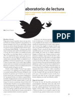 Twitter, un laboratorio de lectura