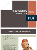 Reduccion de Conductas