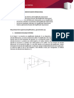 Teoría Del Amplificador Operacional