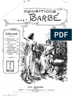 Rameau, Jean-Philippe - Le Tambourin Rondeau Rameau, Transcription Pour Guitare Par Barbé