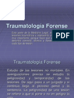 Traumatología Forense